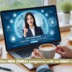online Executive MBA (EMBA) programs with no GMAT requirement